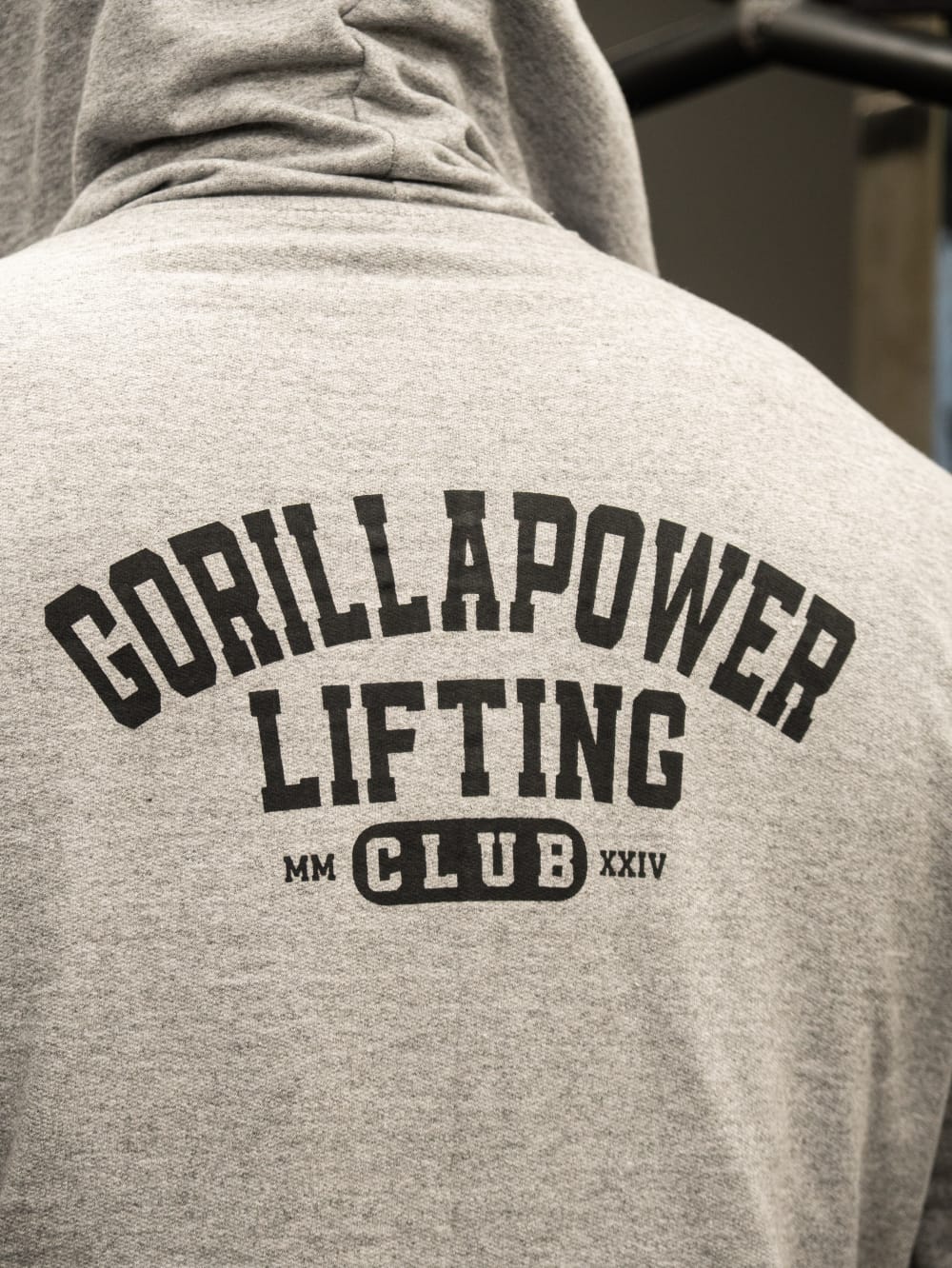 HOODIE LIFTINGCLUB GRIS