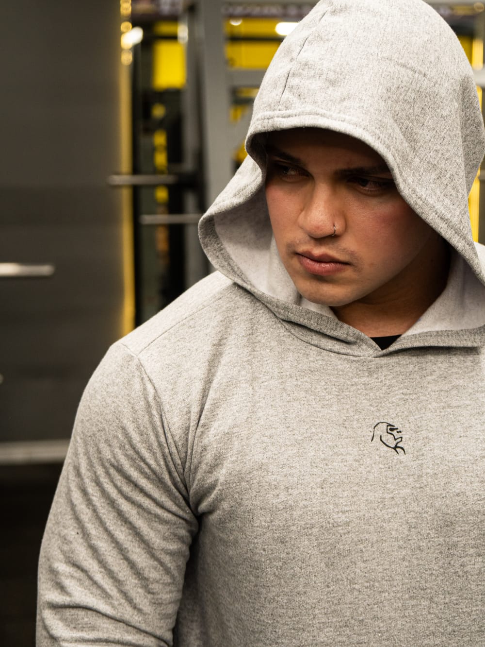 HOODIE LIFTINGCLUB GRIS
