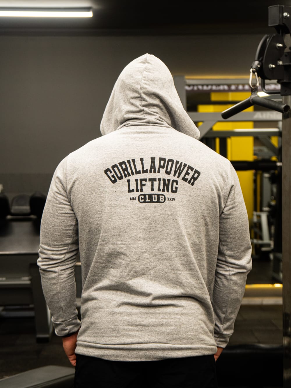 HOODIE LIFTINGCLUB GRIS
